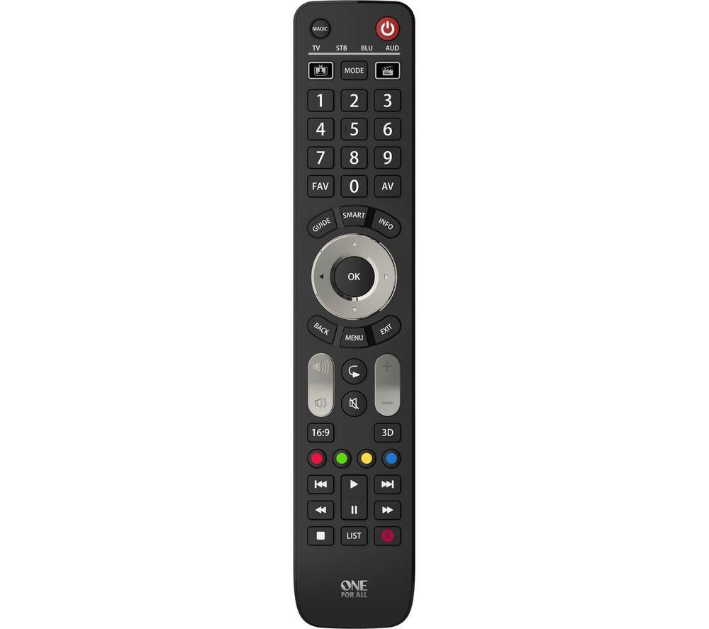 ONE FOR ALL Evolve 4 URC7145 Universal Remote Control specs