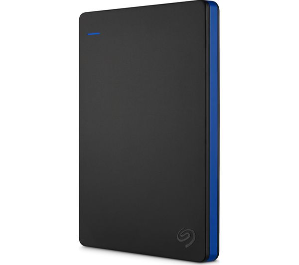 SEAGATE Game Drive for PS4 - 2TB, Black, Black