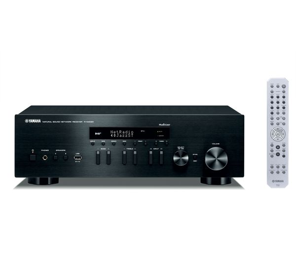 YAMAHA R-N402D Network Stereo Receiver - Black, Black