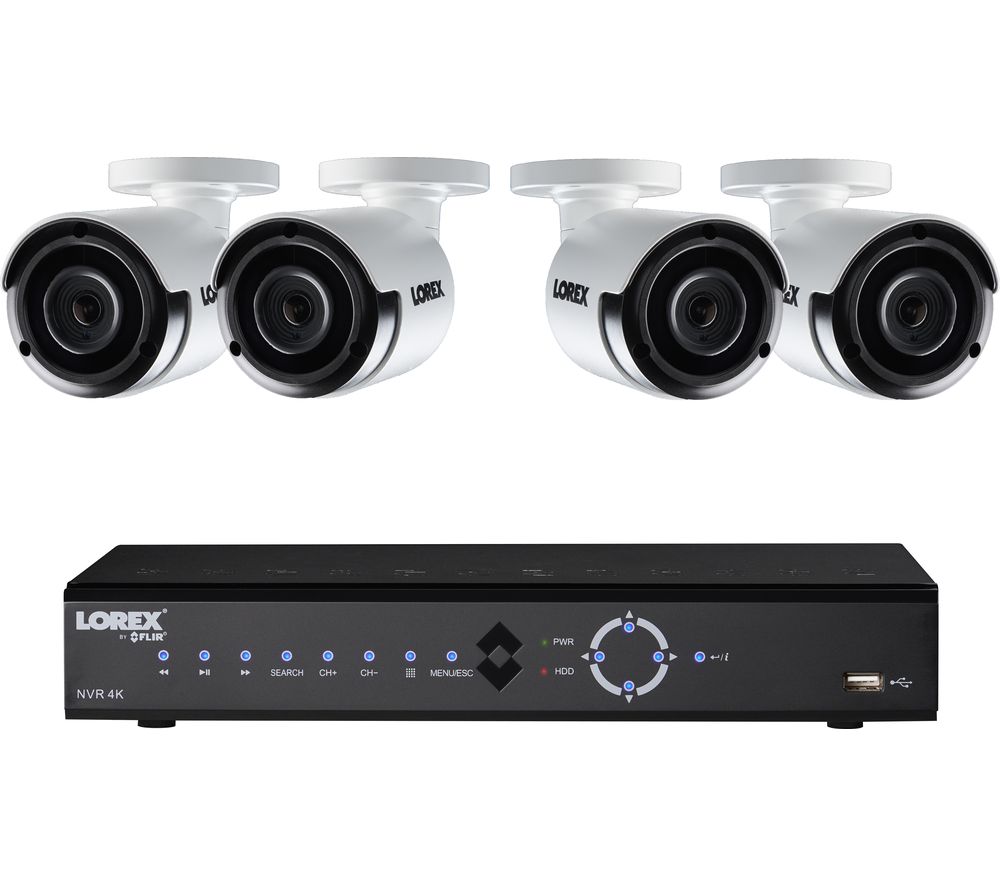 LOREX LNK71082TC4P 8-Channel Home Security System specs