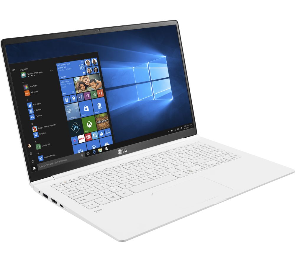 Buy LG GRAM i15Z980 15.6" Intel® Core™ i7 Laptop - 512 GB SSD, White