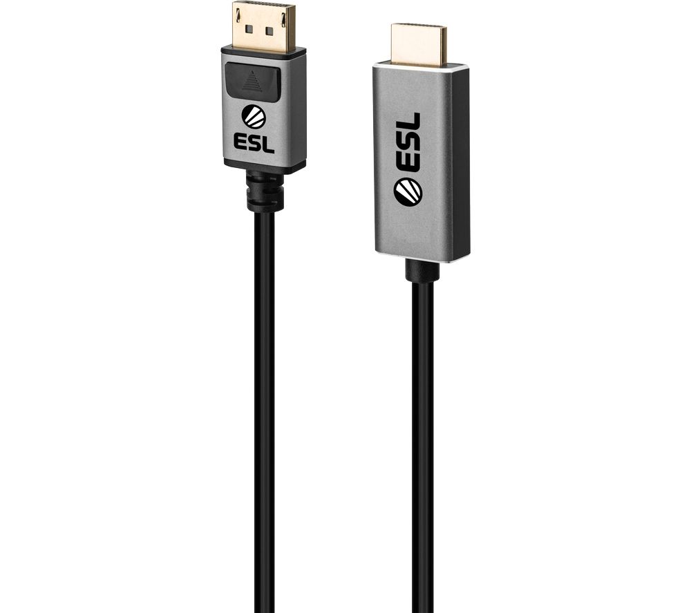 ESL Gaming DisplayPort to HDMI Cable - 2 m