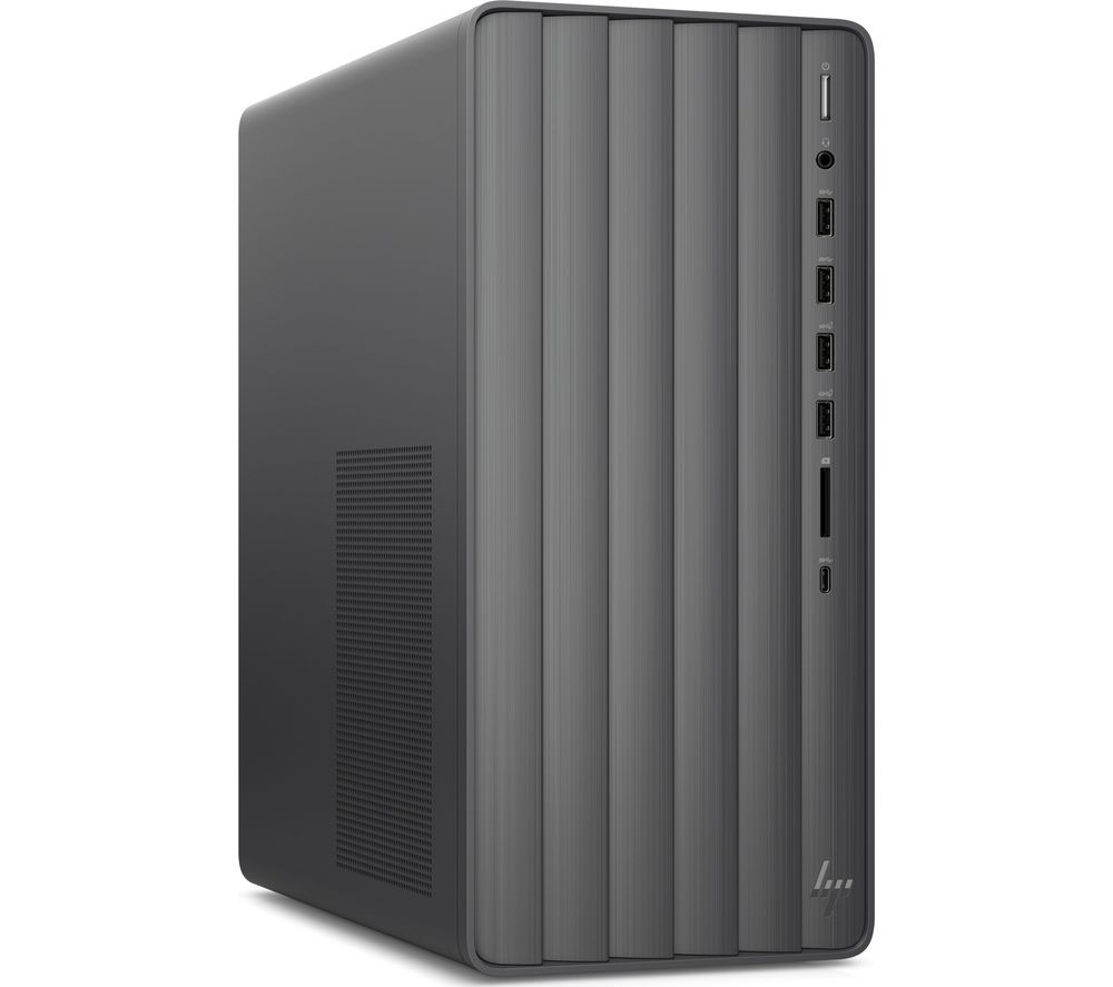 HP ENVY TE01-1004na Desktop PC – Intel®u0026regCore i7, 2 TB HDD & 256 GB SSD, Black, Black