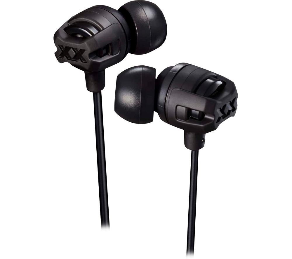 JVC XTREME XPLOSIVES HA-FX103M Earphones - Black, Black