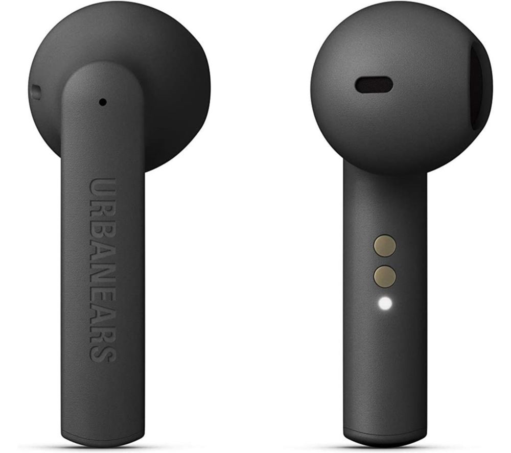 URBANEARS Luma Wireless Bluetooth Earphones - Charcoal Black, Charcoal