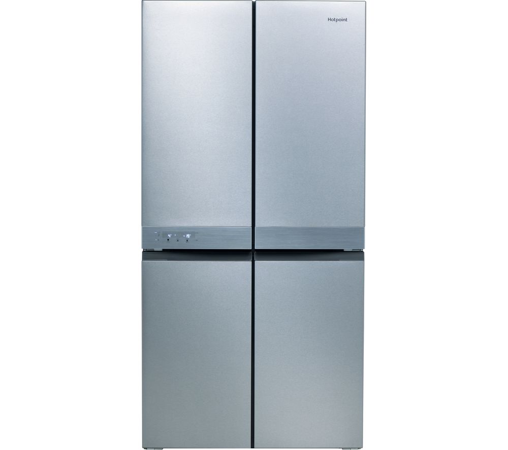 HOTPOINT HQ9 B1L 1 Fridge Freezer - Stainless Steel, Stainless Steel