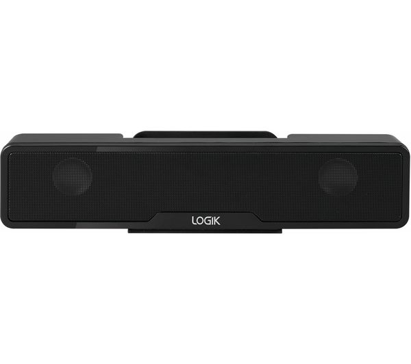 Image of LOGIK LSP20SB21 PC Sound Bar - Black
