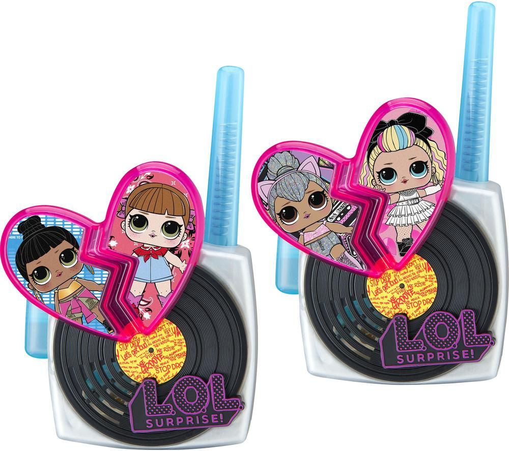 EKIDS LOL Surprise! LL-207 Walkie Talkies - Twin Pack