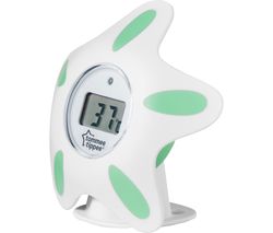 Bath & Room Thermometer - White & Mint