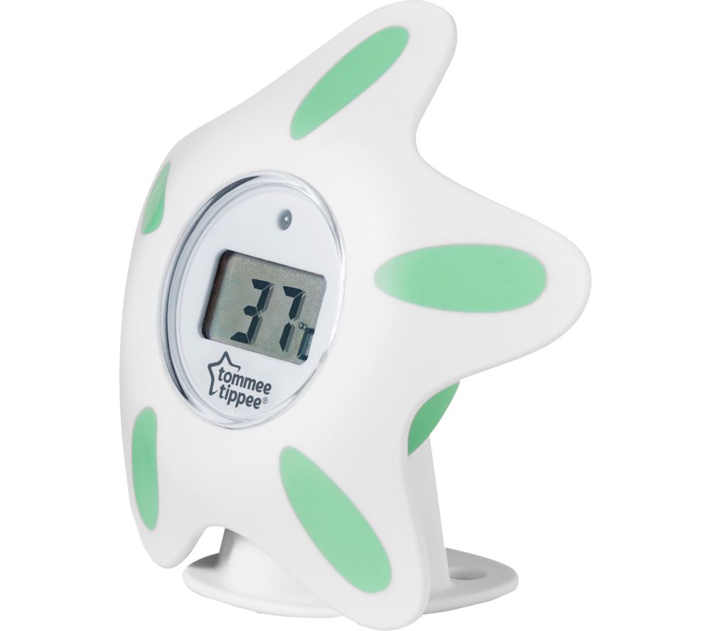 Bath & Room Thermometer - White & Mint