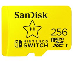 Class 10 microSDXC Memory Card for Nintendo Switch - 256 GB