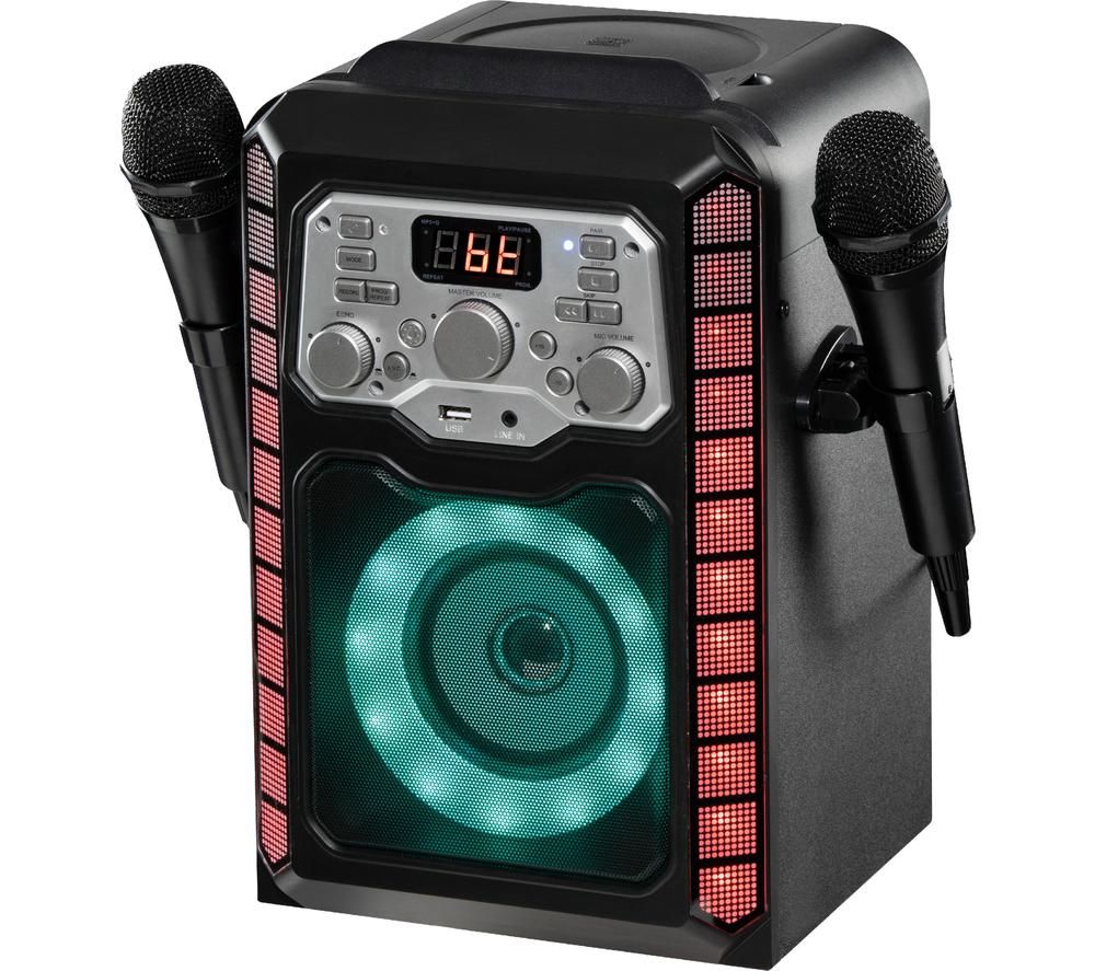 DAEWOO AVS1549 Bluetooth Karaoke System - Black