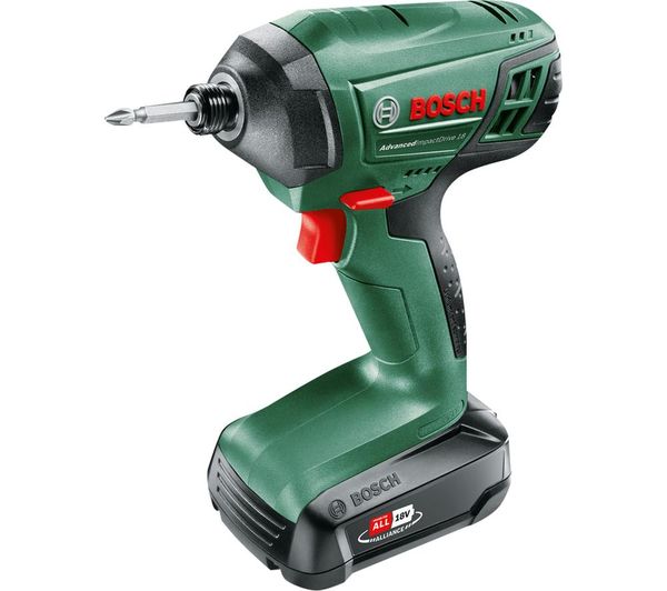 Bosch Advancedimpact 18 Cordless Impact Driver Green Black