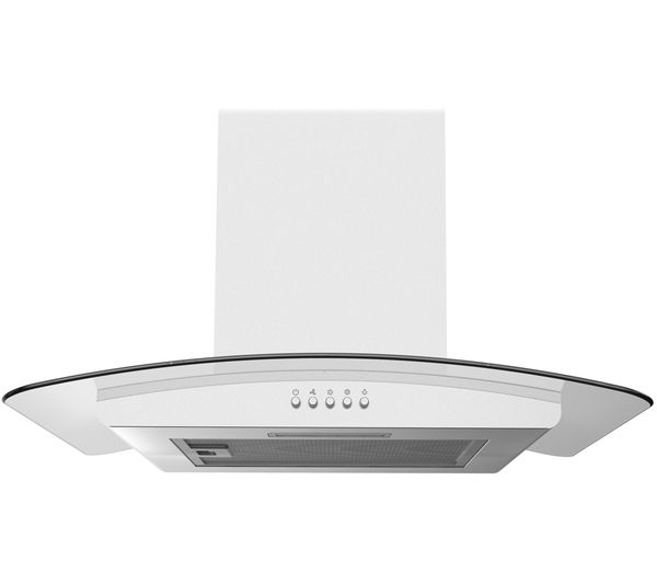 STATESMAN CGH60GS Chimney Cooker Hood - Stainless Steel & Glass
