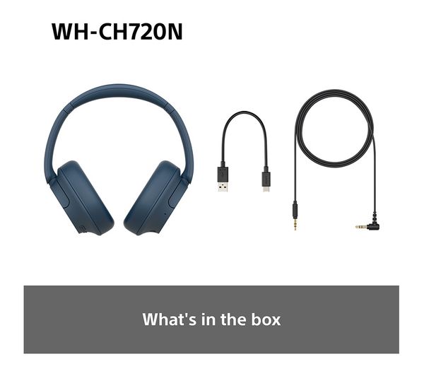 SONY WH-CH720N Wireless Bluetooth Noise-Cancelling Headphones