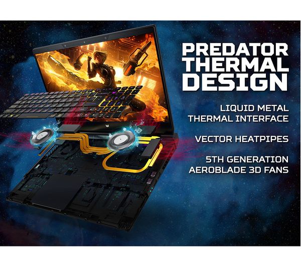 ACER Predator Helios Spatial Labs 3D 15.6" Gaming Laptop - Intel® Core ...
