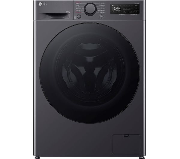 Lg Turbowash Fwy696gbln1 9 Kg 1400 Spin Washer Dryer Grey
