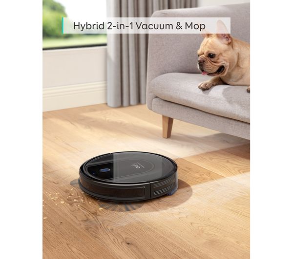 EUFY RoboVac G10 T2150V11 Hybrid Robot Vacuum Cleaner - Black