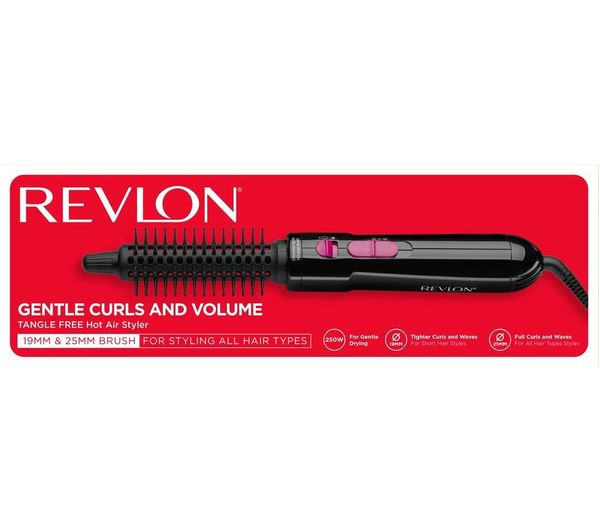 Tangle Free Hot Air Styler - Black