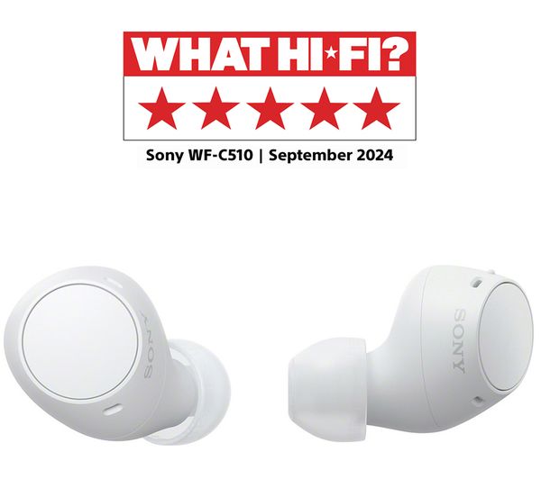 SONY WF-C510 Wireless Bluetooth Earbuds - White - 4548736161481