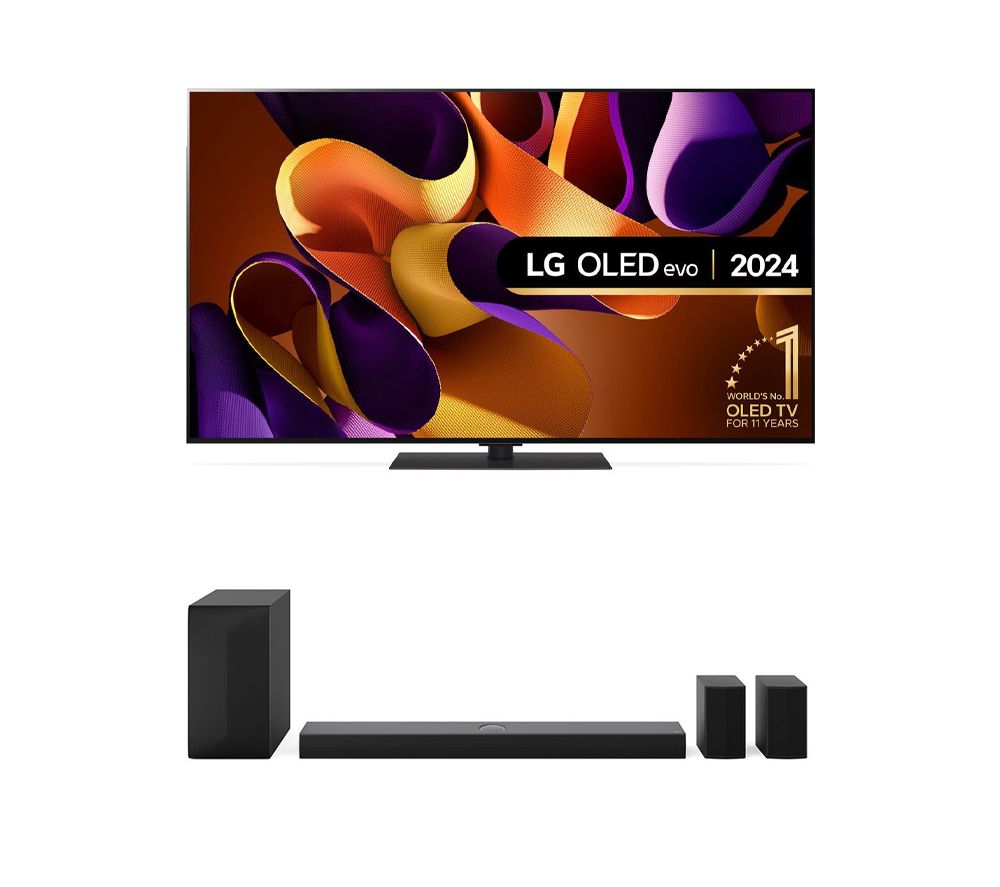 OLED65G46LS 65" Smart 4K Ultra HD HDR OLED TV & US70TR 5.1.1 Wireless Sound Bar Bundle