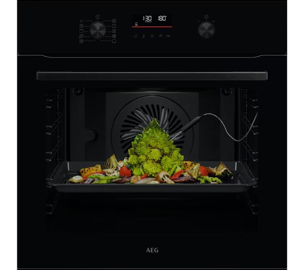 Aeg 6000 Sensecook Os6ab50ak Electric Oven Black