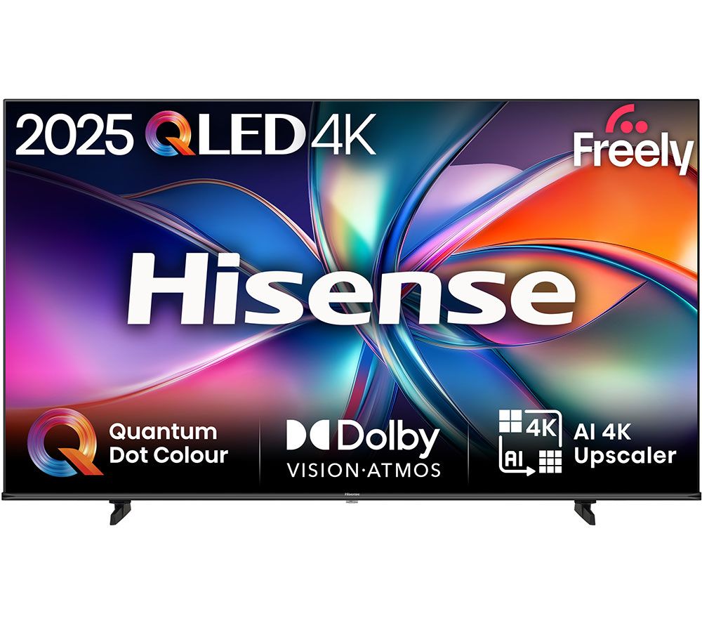 E7Q 55" QLED 4K Smart AI TV with Freely - 55E7QTUK