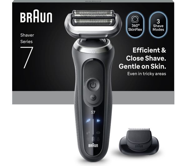 Braun Series 7 72 G1200s Wet Dry Foil Shaver Grey