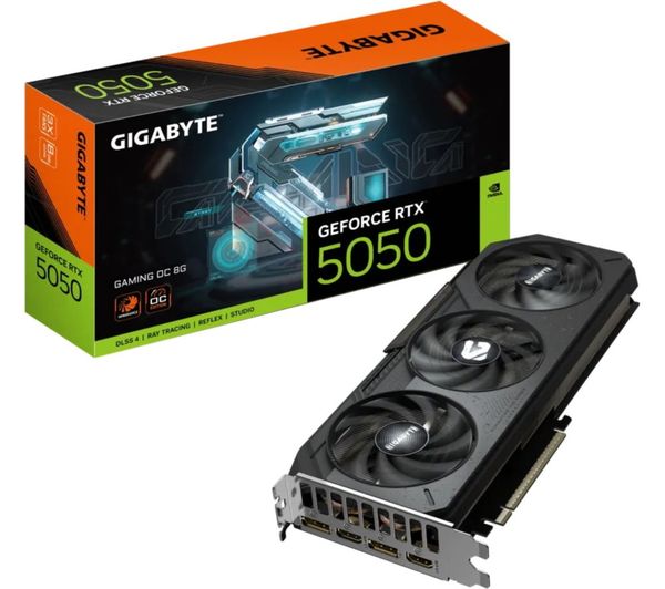 Gigabyte Geforce Rtx 5050 8 Gb Gaming Oc Graphics Card Gigabyte Geforce Rtx 5050 8 Gb Gaming Oc Graphics Card