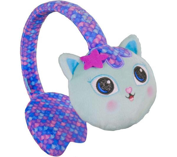 Lazerbuilt Gabbys Doll House Plush Wireless Bluetooth Headphones Cakey
