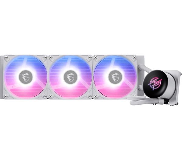 An image of MSI MPG CORELIQUID P13 360 mm Liquid CPU Cooler - White