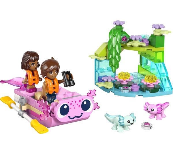 An image of LEGO Friends 42681 Axolotl Adventure Boat Set