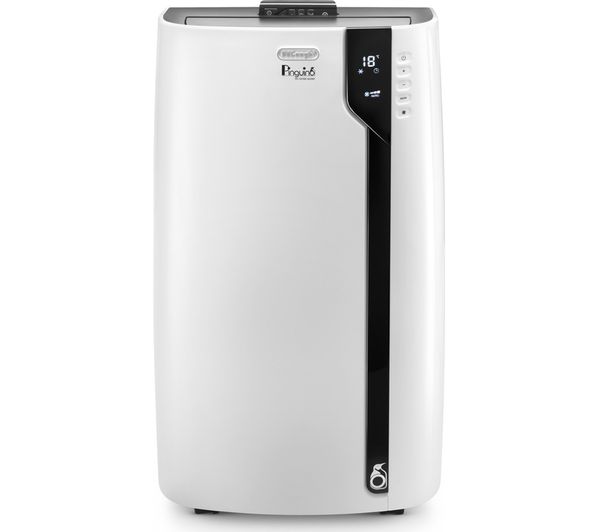DELONGHI Pinguino EX100 10000 BTU Portable Air Conditioner & Dehumidifier - White