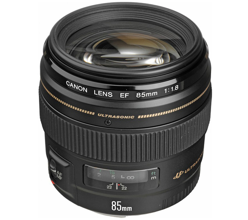 Buy CANON EF 85 mm f/1.8 USM Standard Prime Lens | Free Delivery | Currys