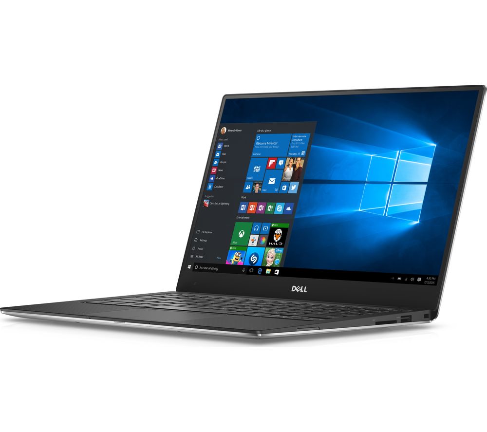 Buy DELL XPS 13 Touchscreen Laptop - Silver | Free Delivery | Currys