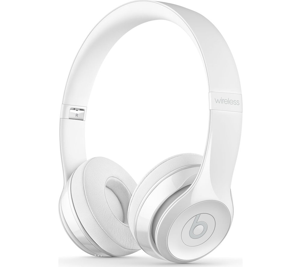BEATS BY DR DRE Solo 3 Wireless Bluetooth Headphones – White, White