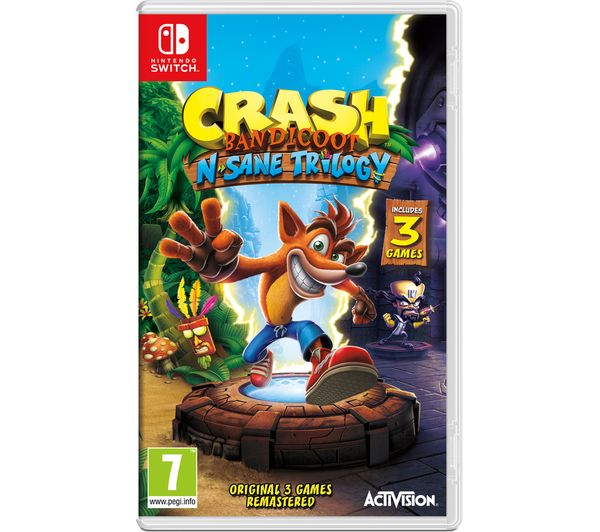 Nintendo Switch Crash Bandicoot N Sane Trilogy
