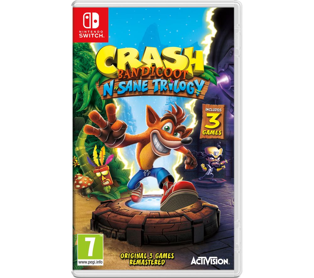 SWITCH Crash Bandicoot N-Sane Trilogy