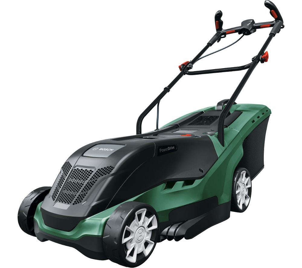 BOSCH UniversalRotak 550 Corded Rotary Lawn Mower review