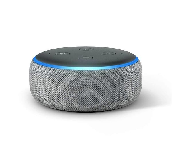 AMAZON Echo Dot (2018) - Heather Grey, Grey