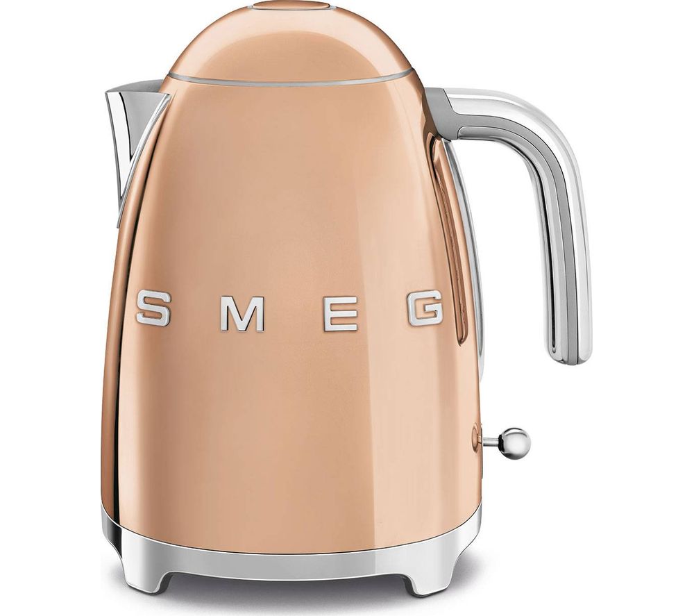 SMEG KLF03RGUK Jug Kettle - Rose Gold, Gold