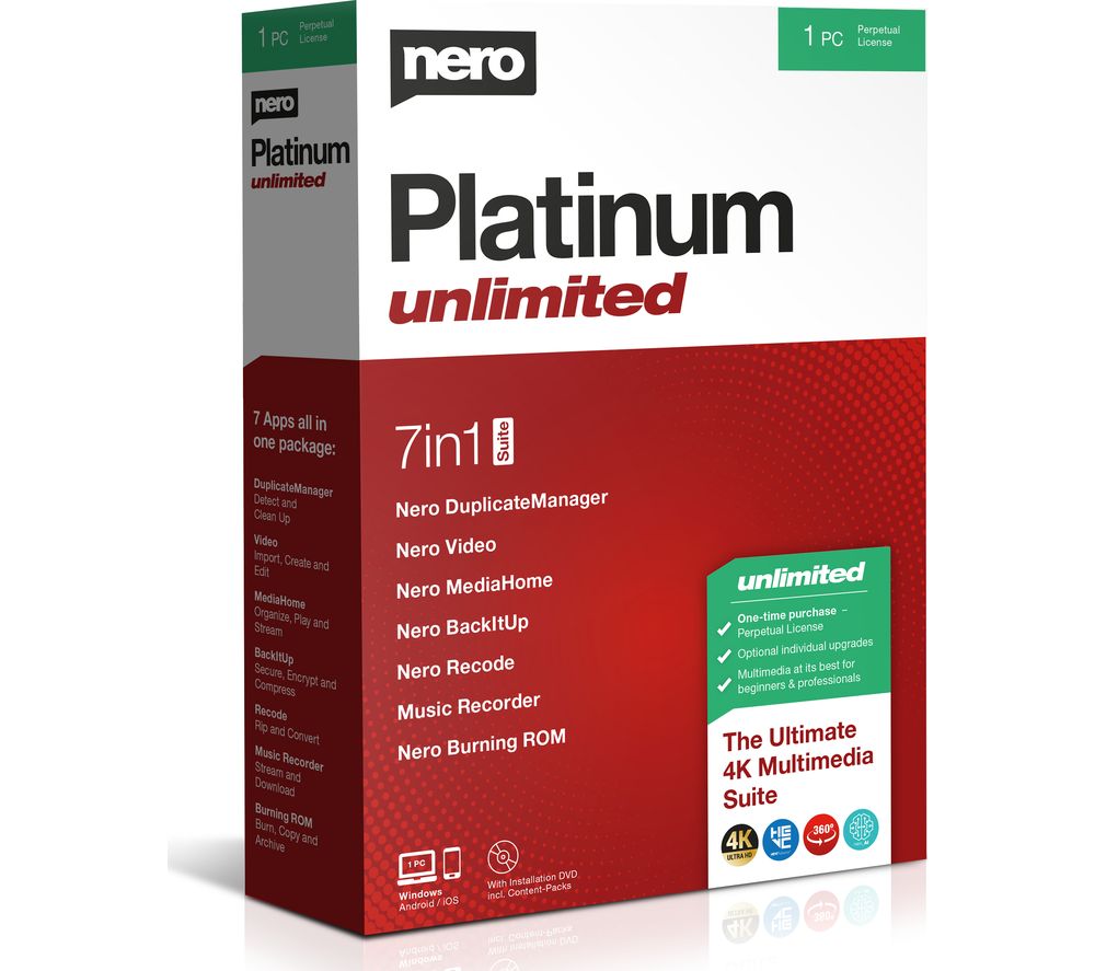 NERO Platinum Unlimited 2020 review