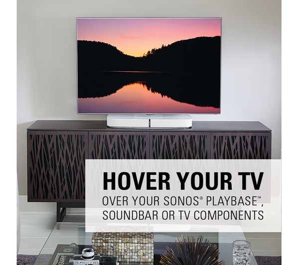 Buy SANUS WSTV1W2 Swivel TV Stand with Bracket White Free Delivery