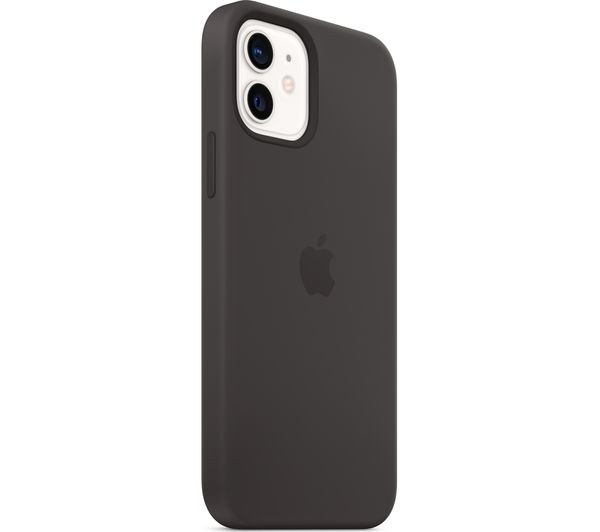 Apple iPhone 12 & 12 Pro Silicone Case with MagSafe - Black 3