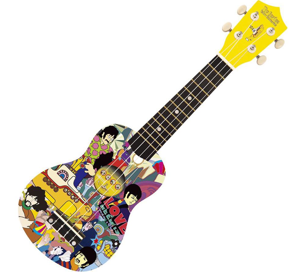 THE BEATLES Yellow Submarine YSUK04 Acoustic Ukulele review