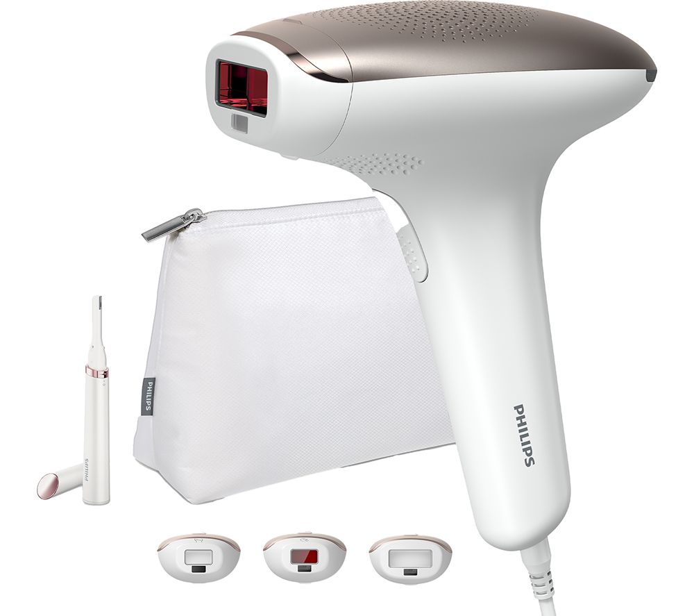 Lumea IPL 7000 Series BRI923/00 IPL Hair Removal System with Pen Trimmer - White