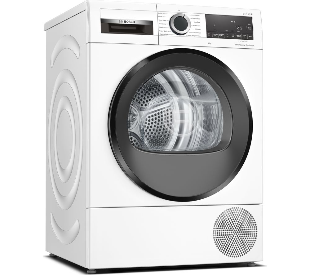 Series 6 WQG24509GB 9 kg Heat Pump Tumble Dryer - White