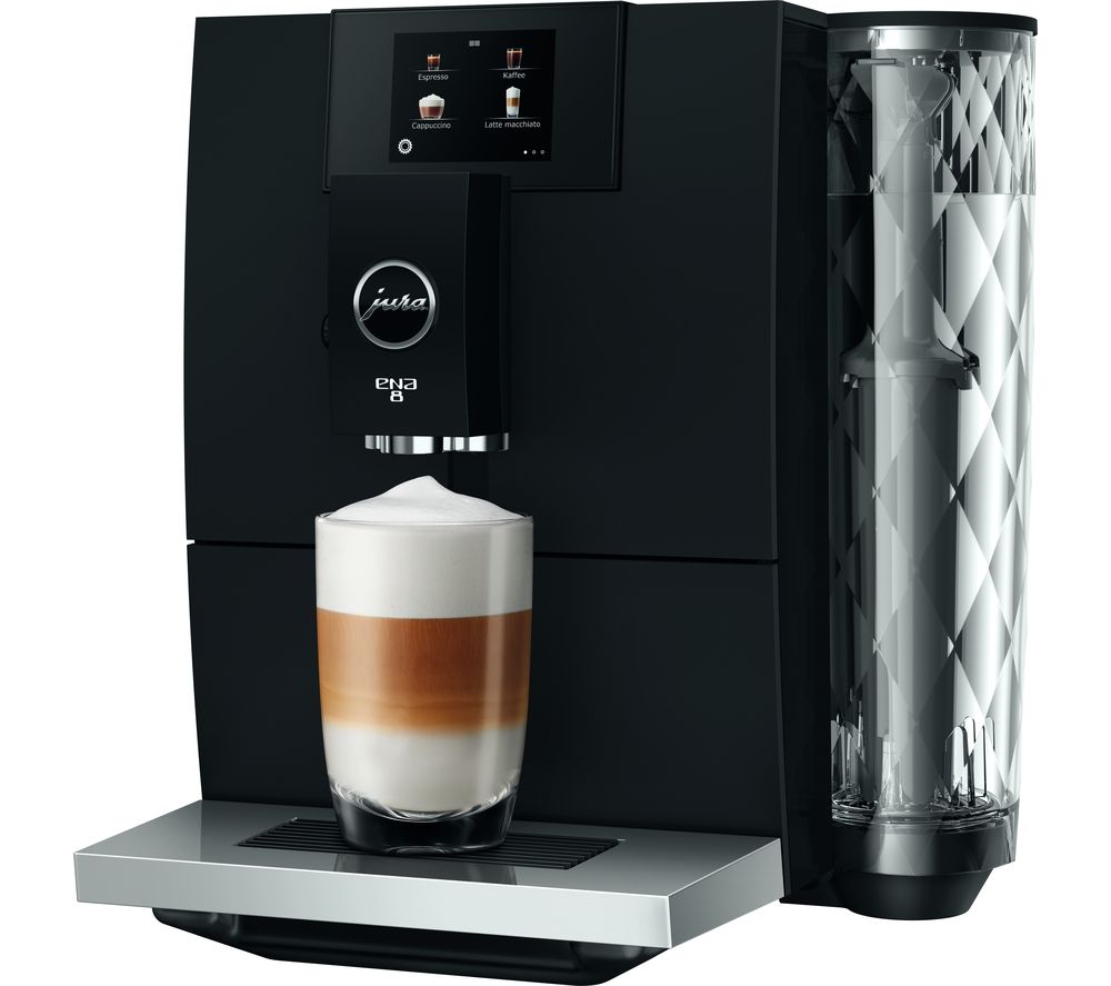 ENA 8 Bean to Cup Coffee Machine - Metropolitan Black