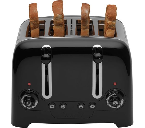 Dualit Lite 46205 4 Slice Toaster Gloss Black