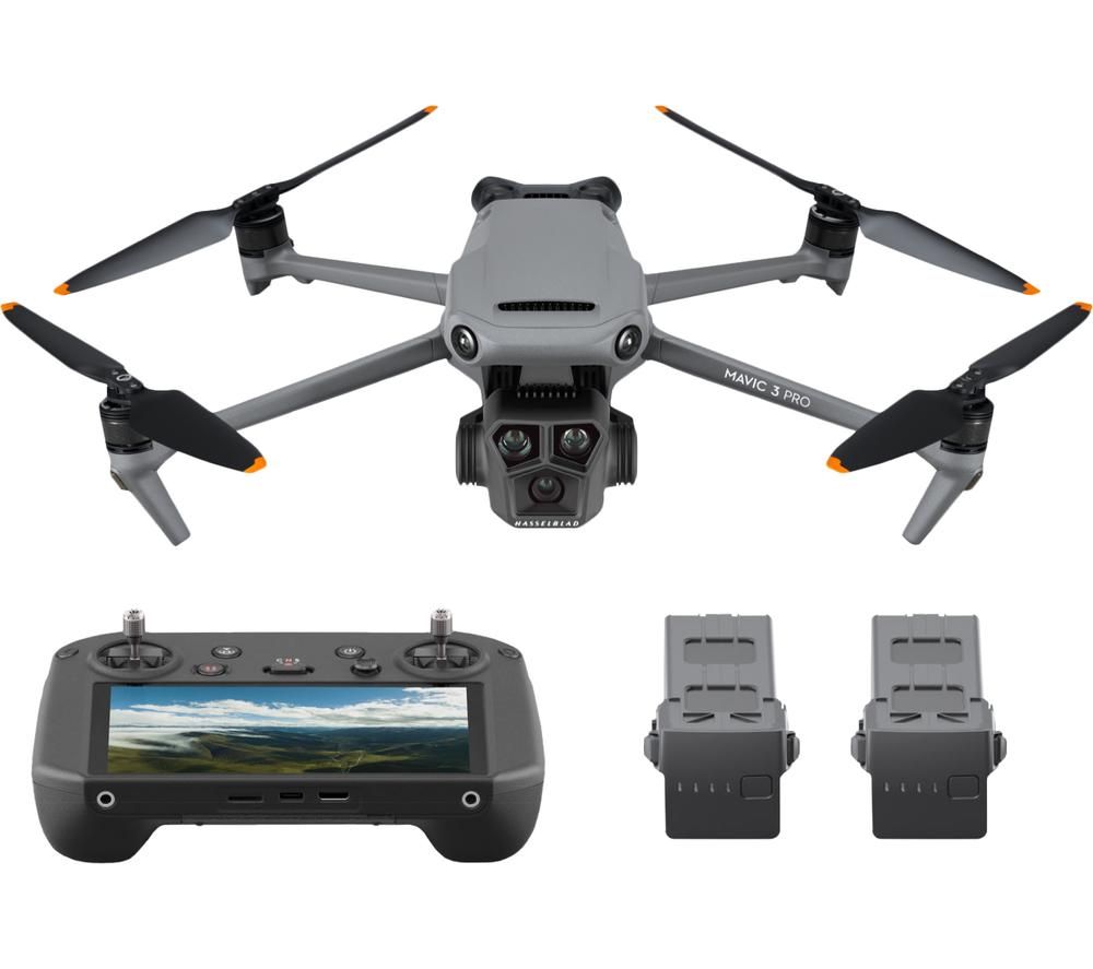 Mavic 3 Pro Drone Fly More Combo with DJI RC Pro Remote Controller - Grey